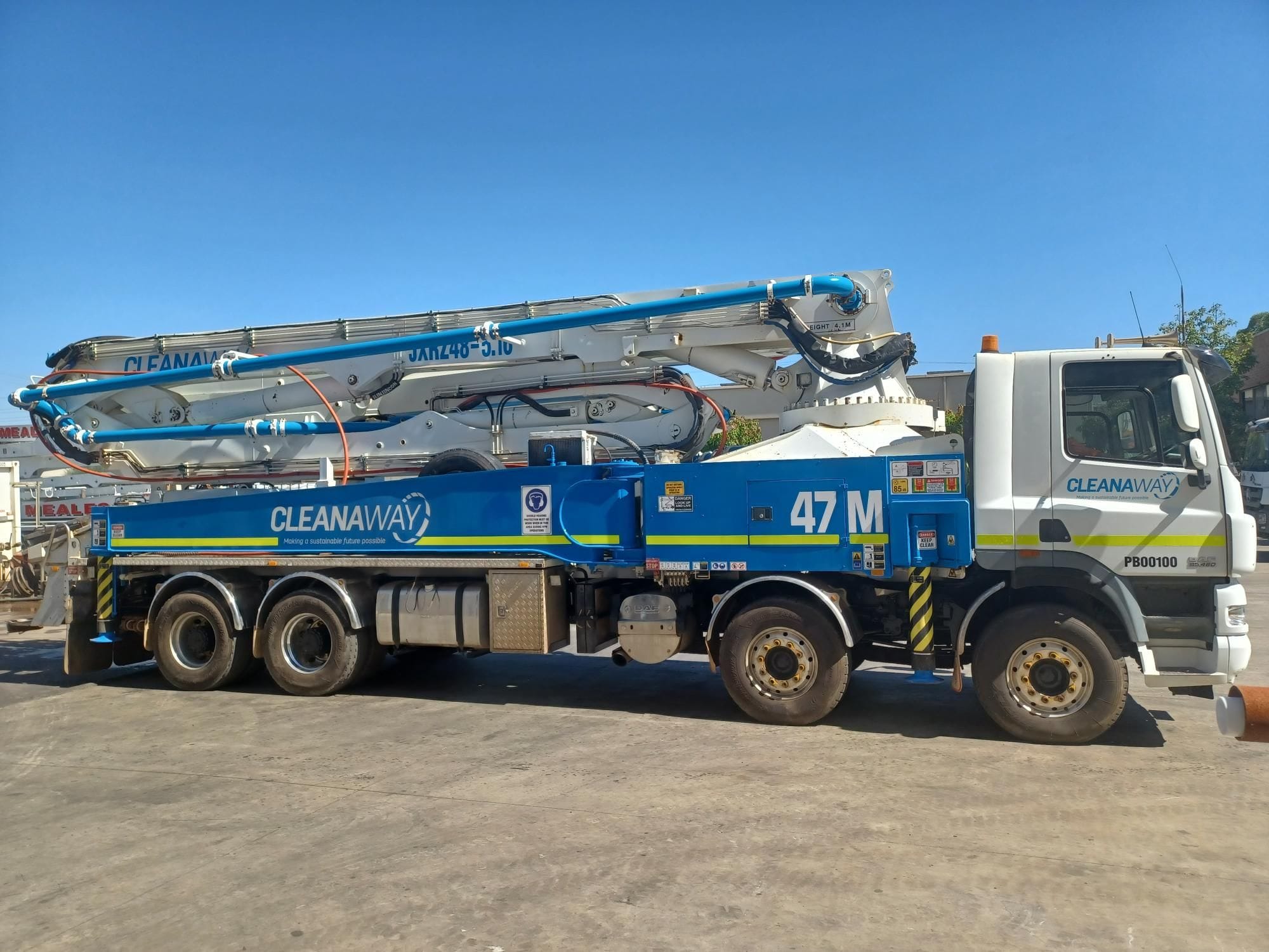 Cleanaway Waste Management Truck