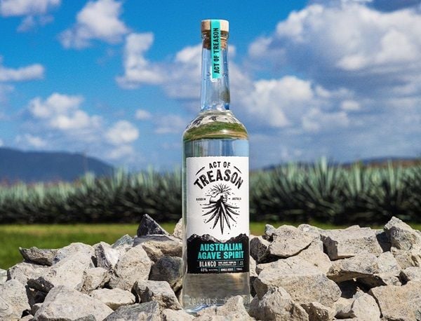Top Shelf International's agave spirit Act of Treason.