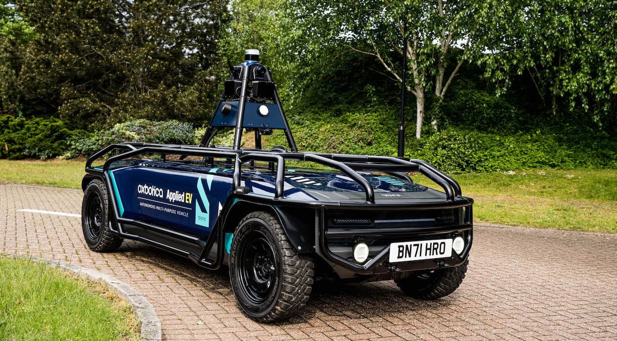 Applied EV vehicle Blanc Robot received a registered UK car license.