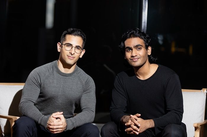 Sindy Labs co-founders Ben Arya (left) and Taha Ansari (right).