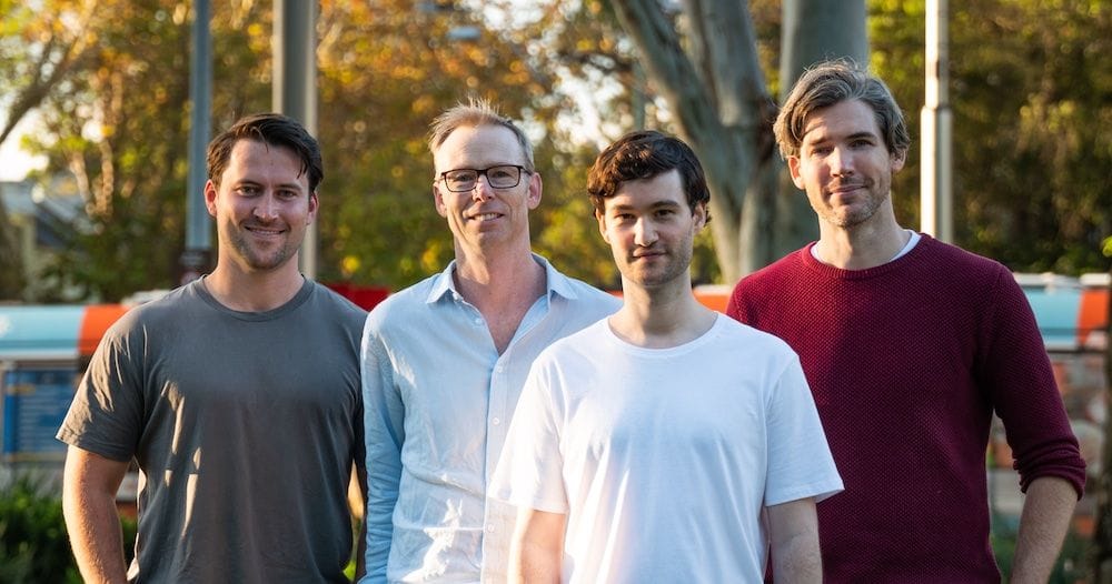 L-R — Mason Yates, Rick Baker, Jarrod Webb, James Tynan.