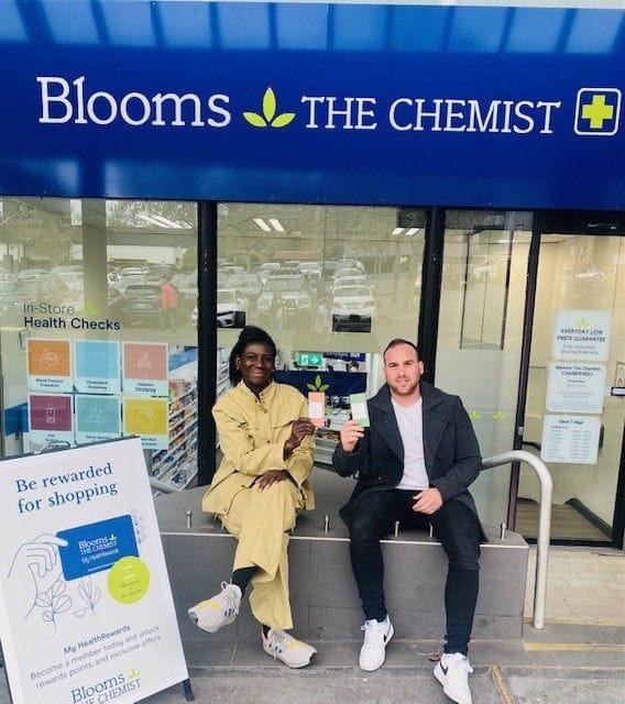 Baresop founder and CEO Prisca Ongonga-Daehn (left) with CCO Michael Bronfman.