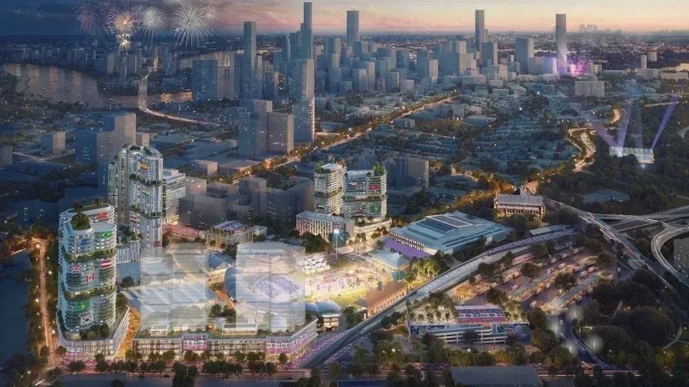 Render of the Brisbane Athlete Village. Source: Delivering 2032 and Beyond.