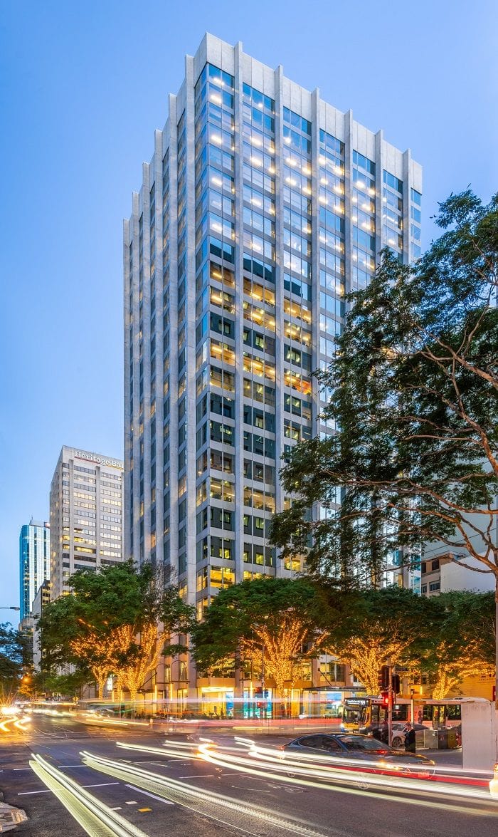 100 Creek St in Brisbane was acquired in December 2021 on behalf of unitholders in the Cromwell Direct Property Fund.