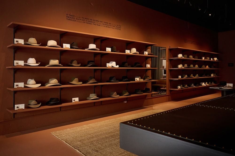 The new Akubra store scheduled to open in Brisbane tonight (Source: supplied).