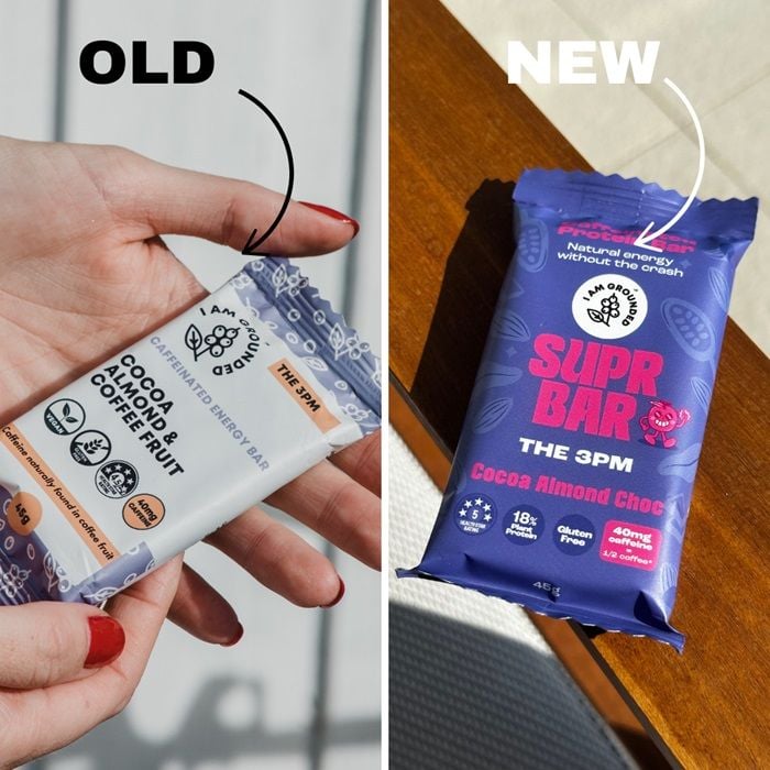 An example of how I Am Grounded rebranded and repackaged its products last year.
