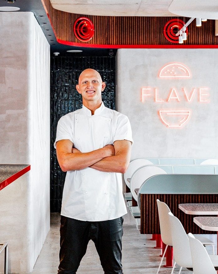 Flave head chef Scott Findlay.