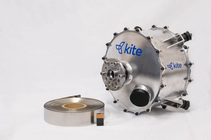 Kite Magnetics' 120 kW electric motor