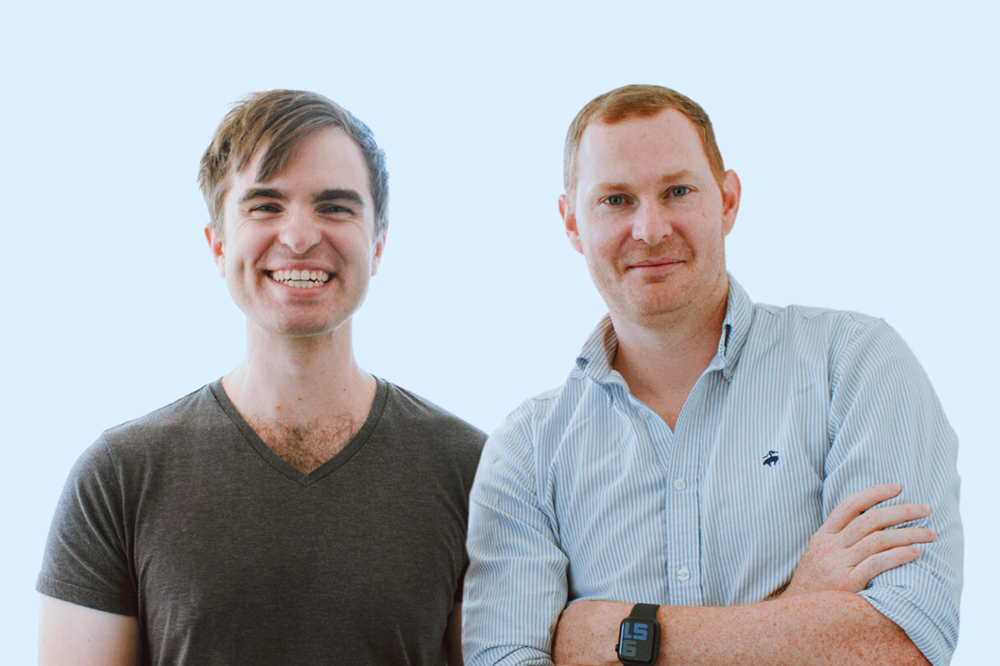 Lawpath founders Tom Willis and Dominic Woolrych 