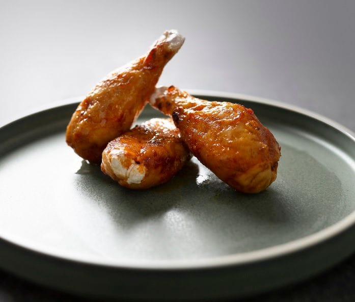 Nourish Ingredients' wing concept with edible bones made from calcium.