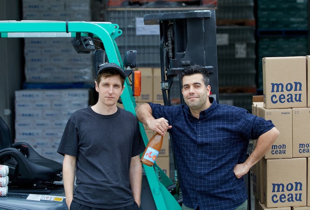 Monceau co-founders Alan Caras and Rowan McNaught.