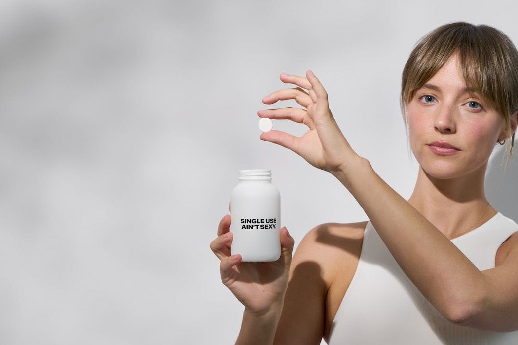 In total, 60 million single-use plastic bottles end up in landfills every day.