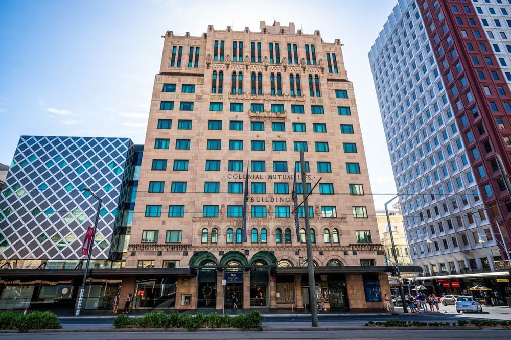 The Mayfair Hotel in Adelaide.