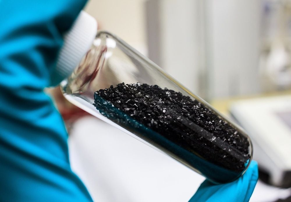 Activated carbon.