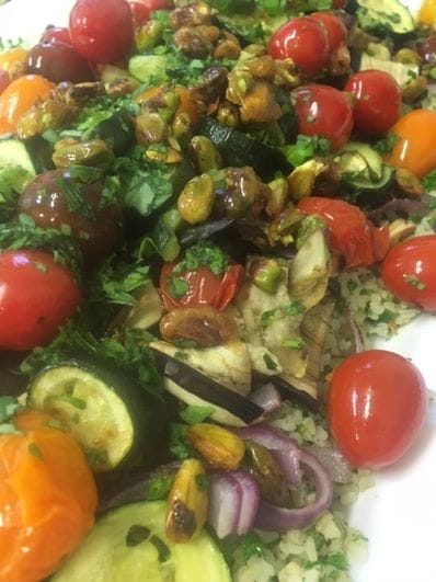 Vegetable Tabbouleh Salad