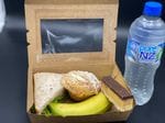 Boxed Lunch (2 xHalf Sandwich, Slice, Fruit, Muffin, Bottle Water)