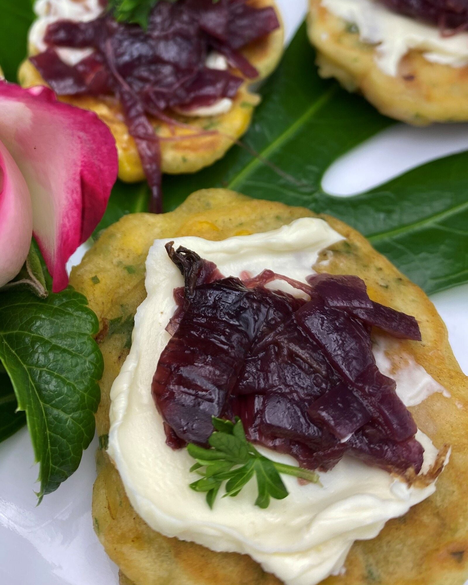 Corn & Prawn Fritters