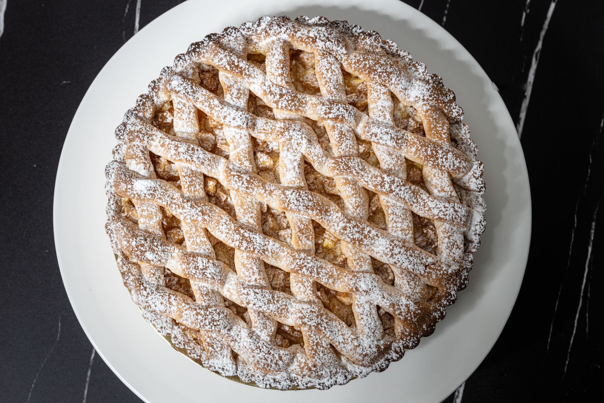 APPLE AND CUSTARD TART