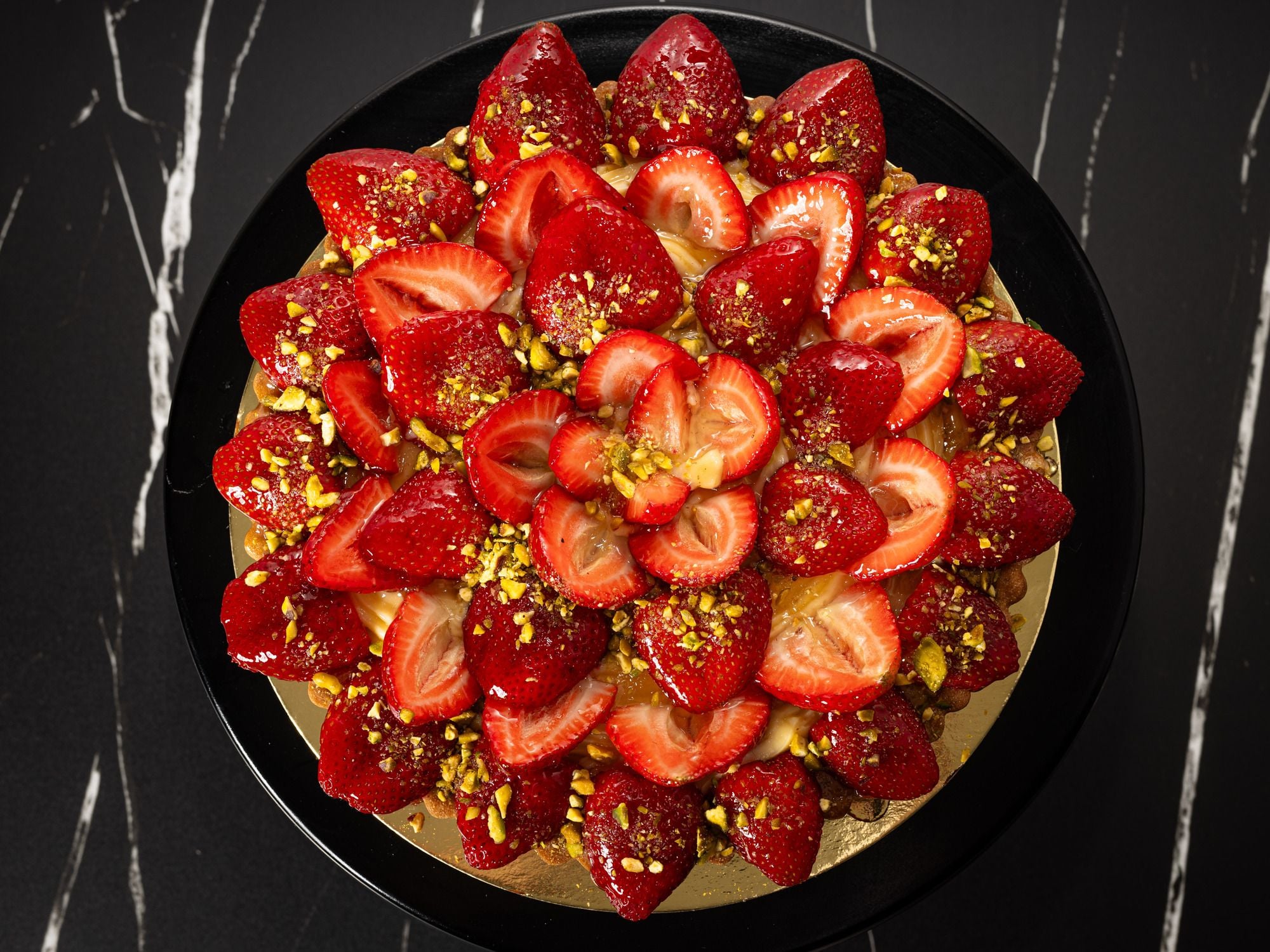 STRAWBERRY FRUIT FLAN