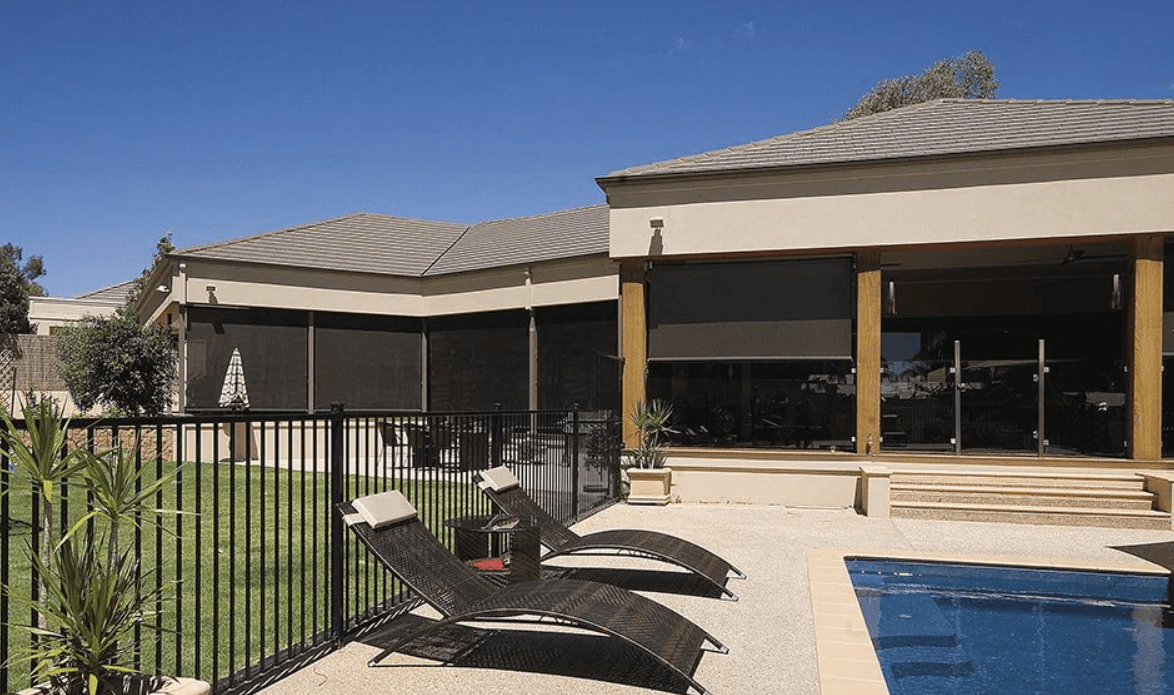 Straight Drop Awnings for Verandahs and Balconies: Fabric Choices, Hood Options, and Operation Types for Central Coast & Hornsby Homes