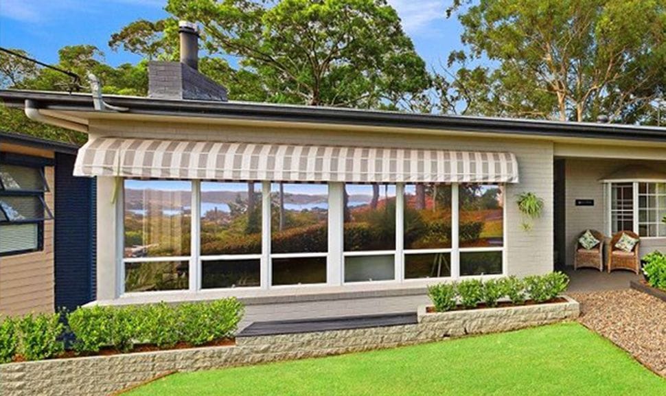 Stripped Dutch Hood Canopy Awnings | Premier Shades Central Coast