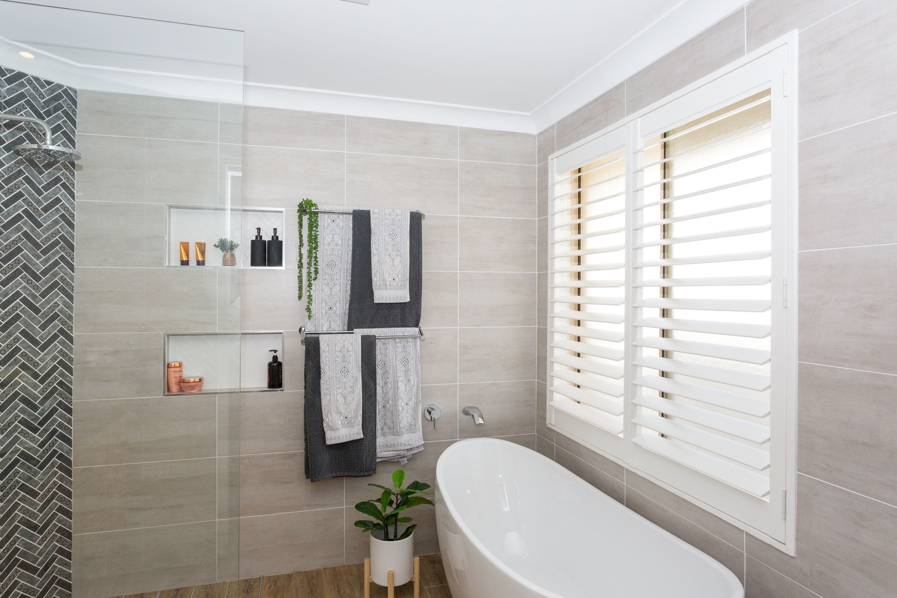 Hinged PVC Thermopoly Shutters | Premier Shades Central Coast