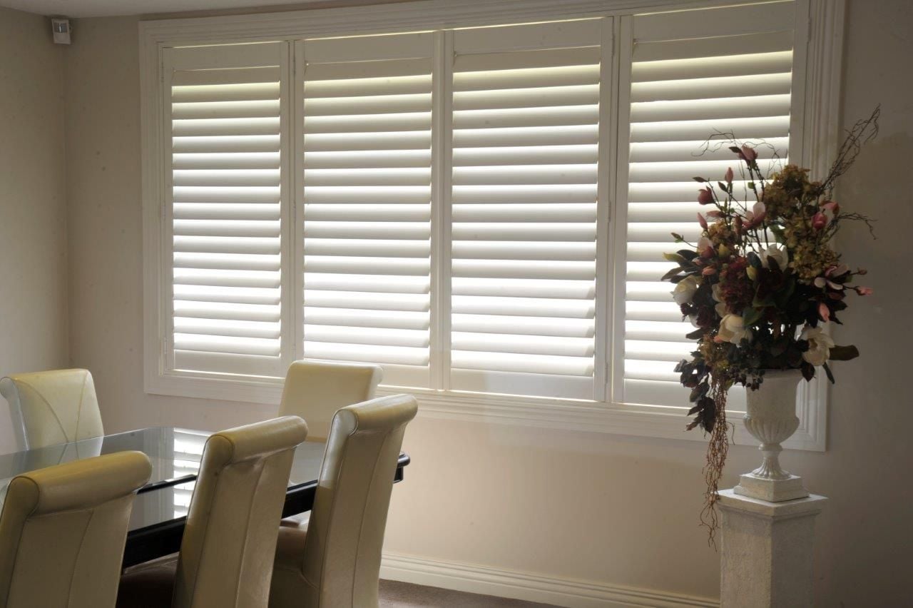 Internal Shutters in Dining Room