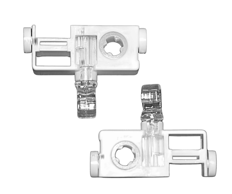 Vertical Blind Carrier Hook PW - 5pk