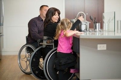 Wheelchair accessible kitchen and appliances