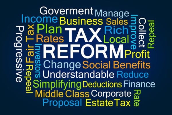 Major tax reform on ‘menu of options’ ahead of budget