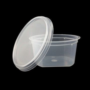 200ml Round Retail Tub with Cut Sides