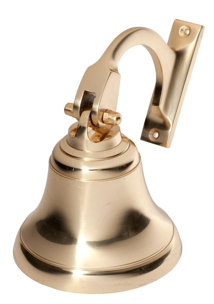 Ship's Bell Polished Brass 100mm