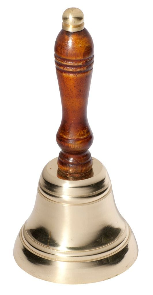 Hand Bell Polished Brass