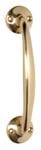 Telephone Pull Handle Polished Brass 150mm