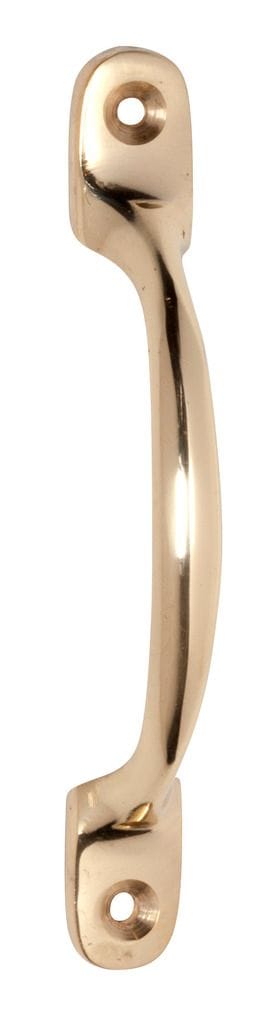 Standard Pull Handle Polished Brass 100mm