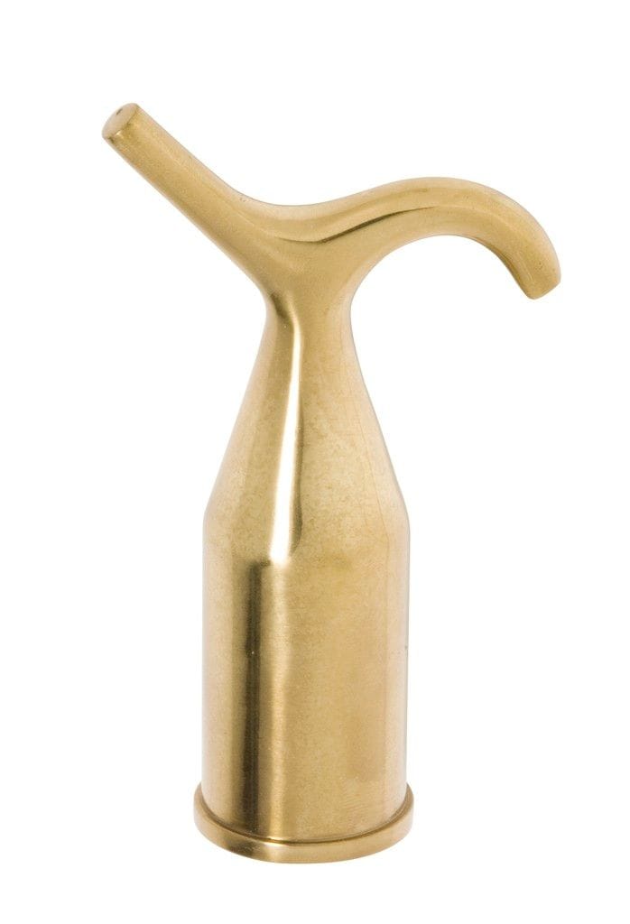 Pole Hook Polished Brass
