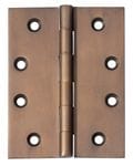 Hinge - Fixed Pin Antique Brass 100mm x 75mm