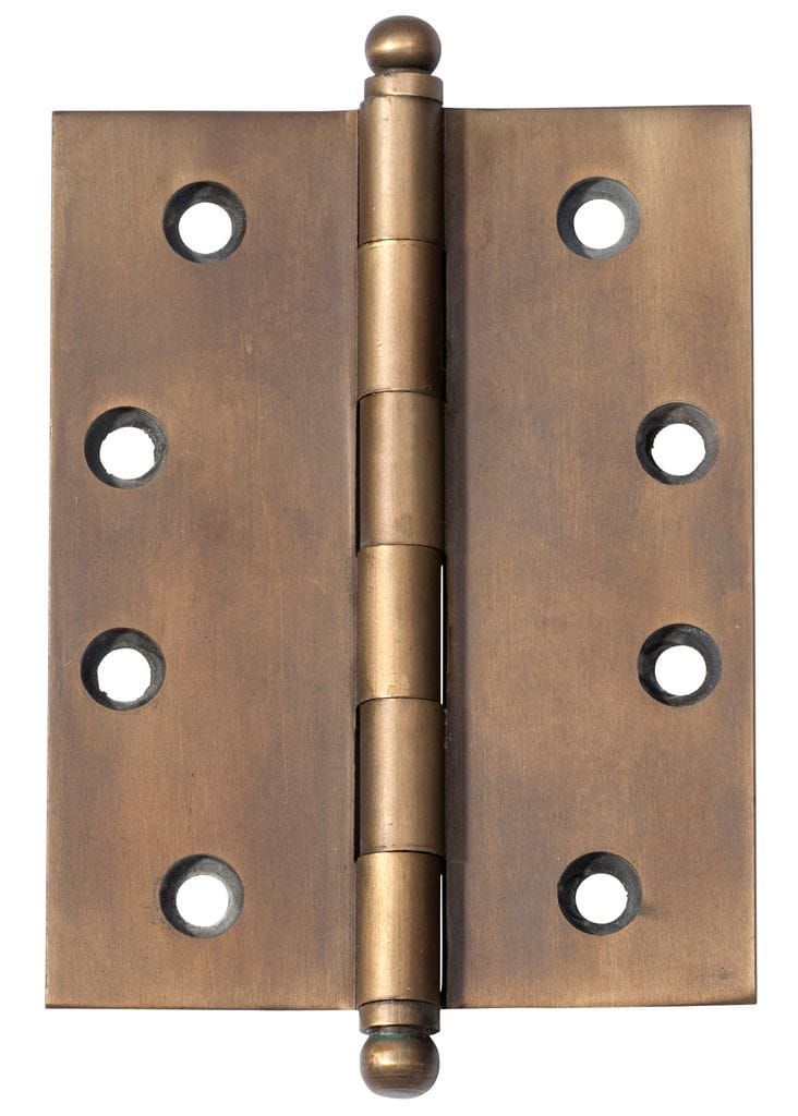 Hinge - Loose Pin Antique Brass 100mm x 75mm