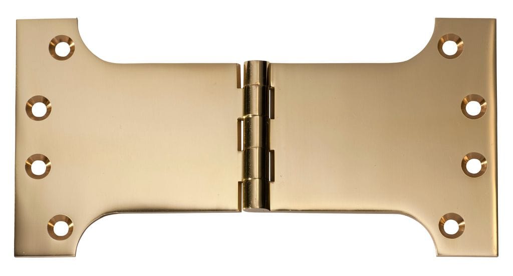 Hinge - Parliament Polished Brass 100mm x 200mm