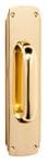 Deco Pull Handle Polished Brass