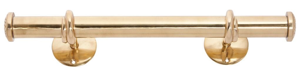 Bar Pull Handle Polished Brass 420mm