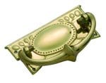 Cabinet Handle - Edwardian Small Polished Brass