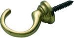 Cup Hook Small Polished Brass