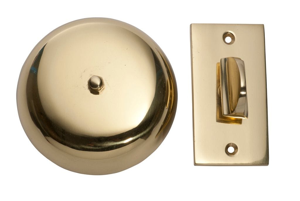 Plain Turn Bell Polished Brass