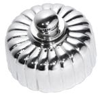 Fluted Fan Controller Chrome