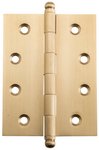 Hinge - Loose Pin Satin Brass 100mm x 75mm