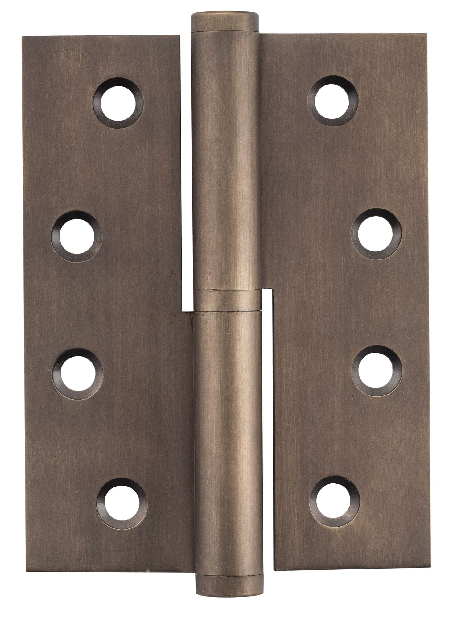 Hinge - Right Hand Lift Off Antique Brass 100mm x 75mm