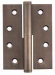 Hinge - Right Hand Lift Off Antique Brass 100mm x 75mm