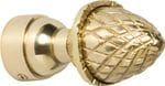 Finial Acorn Polished Brass