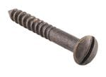 Screw - Domed Head Antique Brass 6g x 25mm (50 pack)